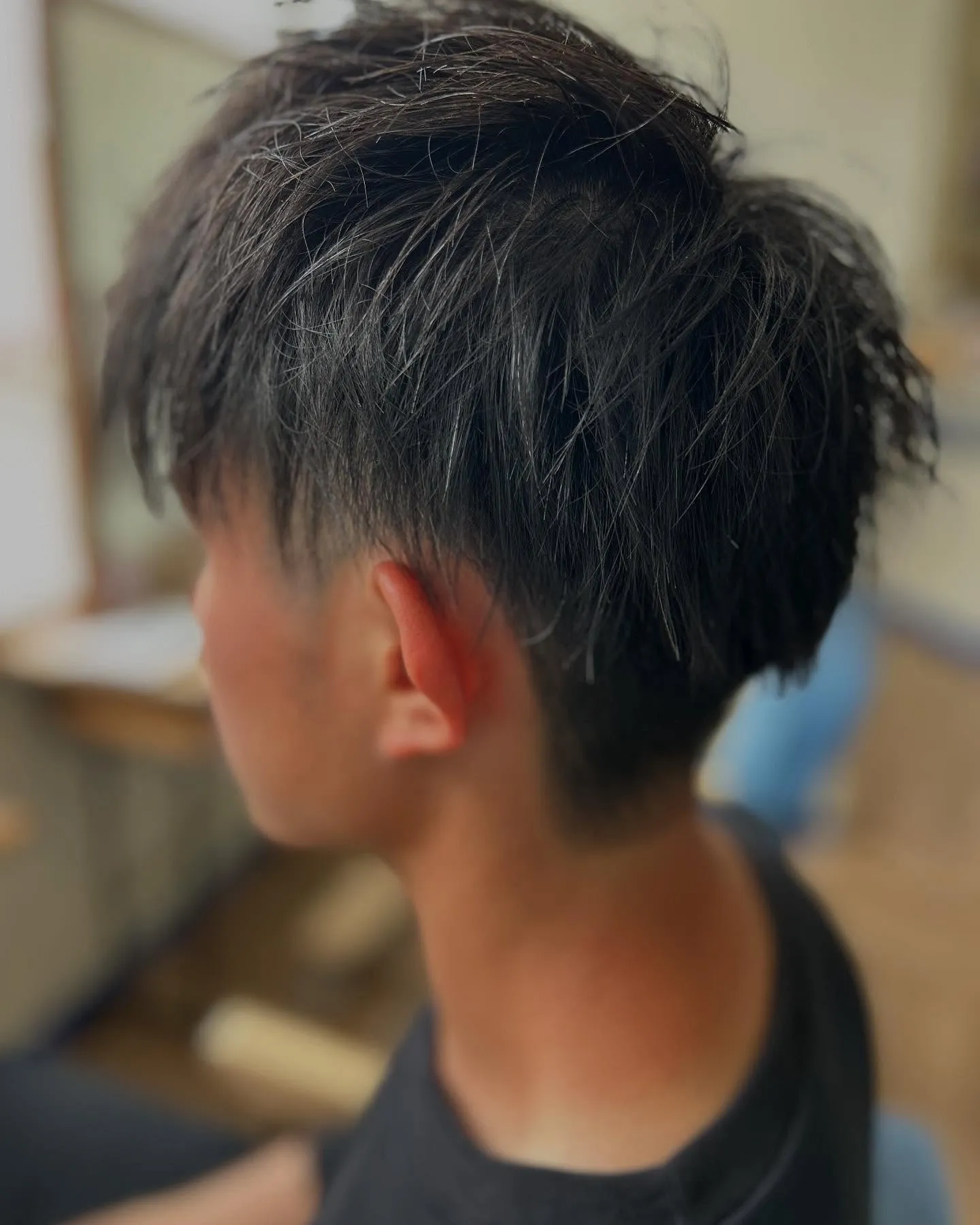 ツーブロックショート💇
