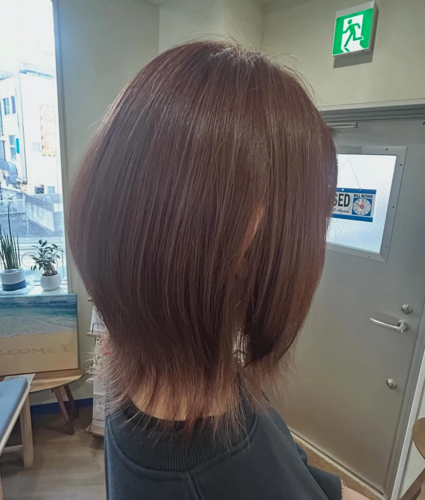 ピンクブラウン💫くびれカット💇‍♀️